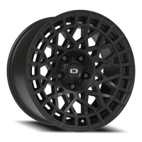 Vision 349 17x8.5 -24 5x114.3mm 76.1mm Satin Black