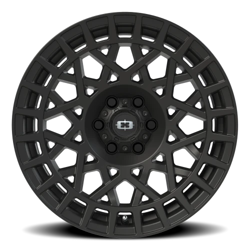 Vision 349 17x8.5 +12 6x120mm 66.9mm Satin Black
