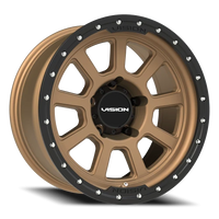 Vision 350 18x9 +12 5x150mm 110.2mm Bronze Satin Black Lip