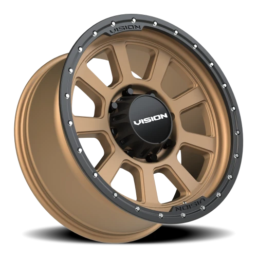 Vision 350 20x9 +12 8x165.1mm 125.2mm Bronze Satin Black Lip