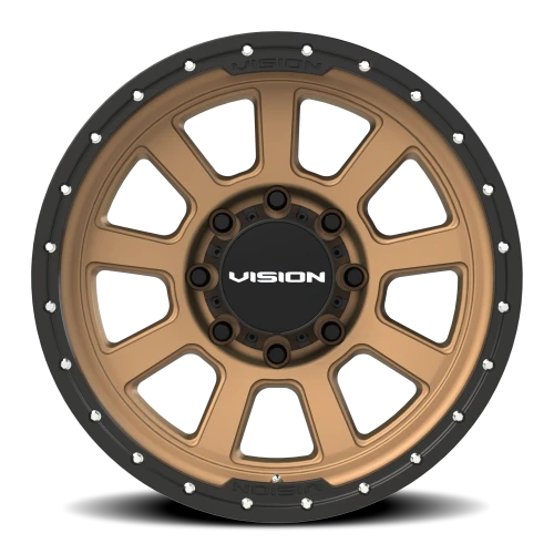 Vision 350 20x9 +12 8x180mm 124.2mm Bronze Satin Black Lip