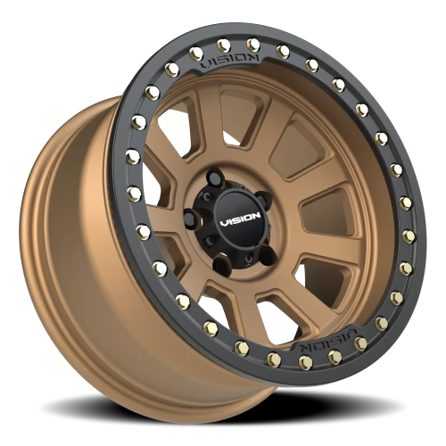 Vision 350BL 17x9 -40 5x127mm 83mm Bronze Satin Black Lip