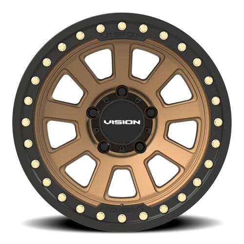 Vision 350BL 17x9 -40 5x139.7mm 108mm Bronze Satin Black Lip