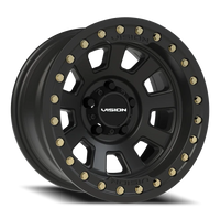 Vision 350BL 15x8 -28 5x114.3mm 83mm Satin Black
