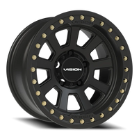 Vision 350BL 17x9 -40 5x139.7mm 108mm Satin Black