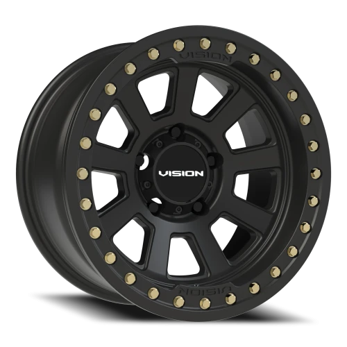 Vision 350BL 17x9 -40 5x139.7mm 108mm Satin Black
