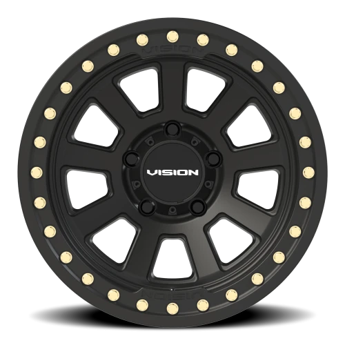 Vision 350BL 17x9 -40 5x139.7mm 108mm Satin Black