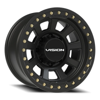Vision 350BL 17x9 -40 8x165.1mm 125.2mm Satin Black