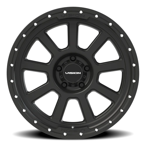 Vision 350 20x9 +10 5x127mm 78.1mm Satin Black