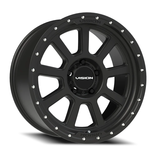 Vision 350 20x9 -12 5x139.7mm 108mm Satin Black