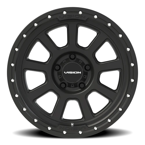 Vision 350 18x9 +12 5x114.3mm 83mm Satin Black