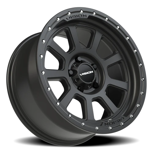 Vision 350 18x9 -12 5x127mm 78.1mm Satin Black