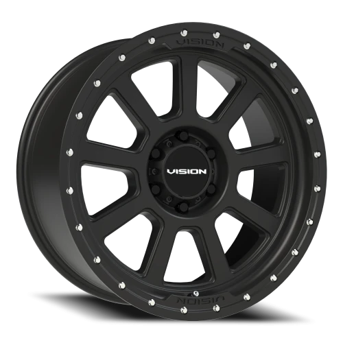 Vision 350 20x9 +12 6x135mm 87.1mm Satin Black