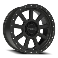Vision 350 20x9 +12 6x139.7mm 106.2mm Satin Black