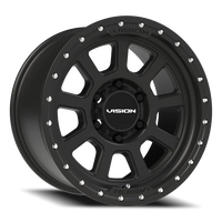 Vision 350 17x9 +12 6x135mm 87.1mm Satin Black