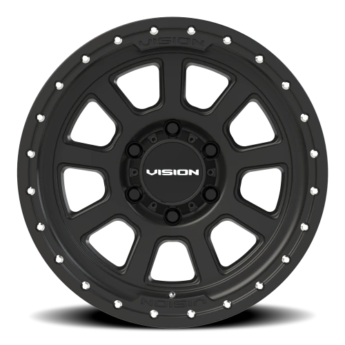 Vision 350 17x9 +12 6x139.7mm 106.2mm Satin Black