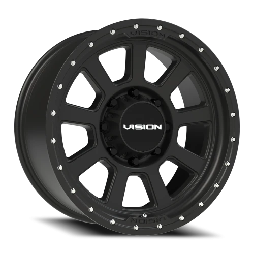 Vision 350 20x9 +12 8x170mm 125.2mm Satin Black