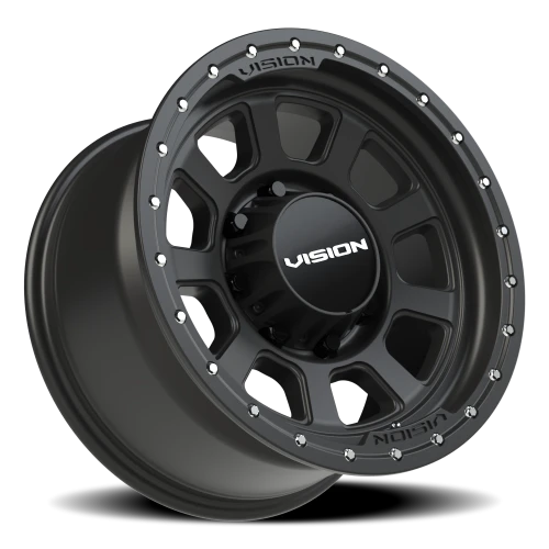 Vision 350 17x9 -12 8x165.1mm 125.2mm Satin Black
