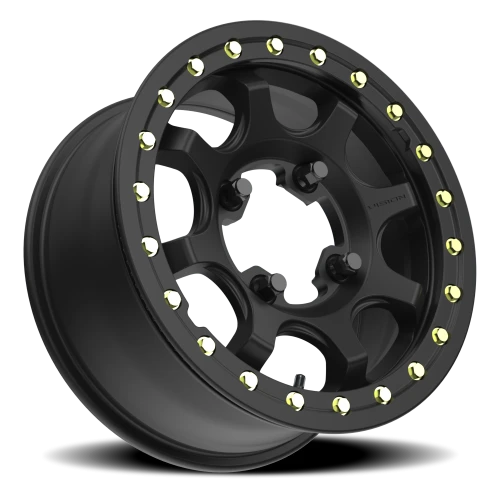 Vision 351BL 15x6 +51 4x136mm 110.5mm Satin Black