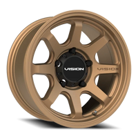 Vision 351 16x8 +0 5x139.7mm 110mm Matte Bronze