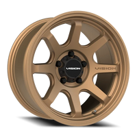 Vision 351 17x9 -12 5x127mm 78.1mm Matte Bronze-Wheels-Vision-