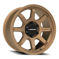 Vision 351 18x9 +18 6x139.7mm 106.2mm Matte Bronze