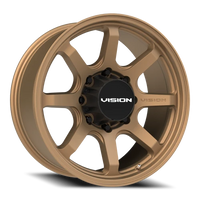 Vision 351 20x9 +12 8x165.1mm 125.2mm Matte Bronze