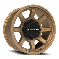 Vision 351 17x9 +0 8x165.1mm 125.2mm Matte Bronze