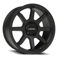 Vision 351 20x9 +10 5x139.7mm 108mm Satin Black