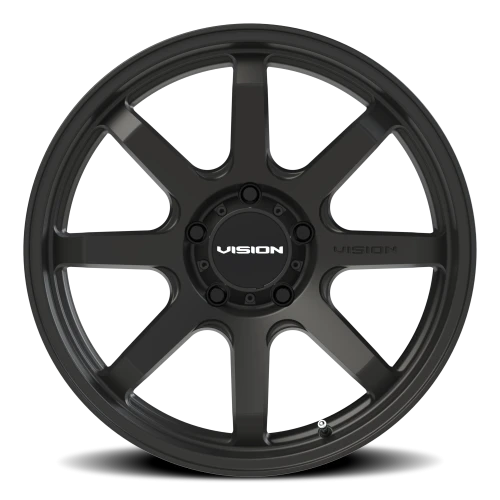 Vision 351 20x9 +10 5x139.7mm 108mm Satin Black