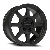 Vision 351 17x8.5 +10 5x127mm 78.1mm Satin Black