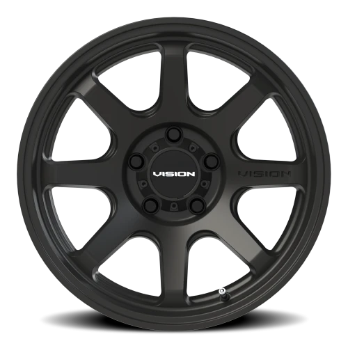 Vision 351 17x9 -12 5x127mm 78.1mm Satin Black