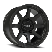 Vision 351 17x9 +20 5x139.7mm 108mm Satin Black