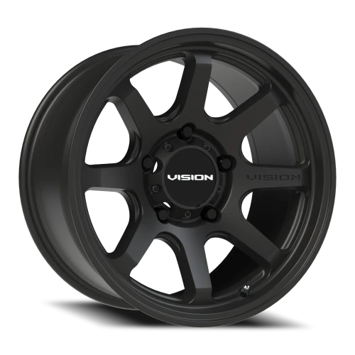 Vision 351 17x9 +20 5x139.7mm 108mm Satin Black
