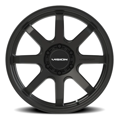 Vision 351 20x9 +10 6x135mm 87.1mm Satin Black
