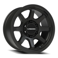 Vision 351 16x8 +0 6x139.7mm 110mm Satin Black