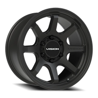 Vision 351 17x8.5 +10 6x135mm 87.1mm Satin Black