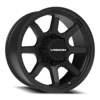 Vision 351 20x9 +12 8x180mm 124.2mm Satin Black
