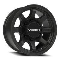 Vision 351 16x8 +0 8x165.1mm 125.2mm Satin Black