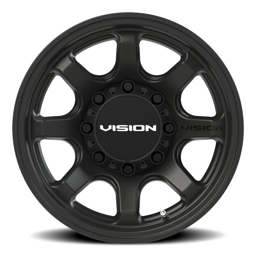 Vision 351 16x8 +0 8x165.1mm 125.2mm Satin Black