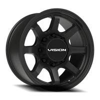 Vision 351 17x9 +0 8x165.1mm 125.2mm Satin Black