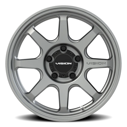 Vision 351 17x8.5 +10 5x127mm 78.1mm Satin Grey