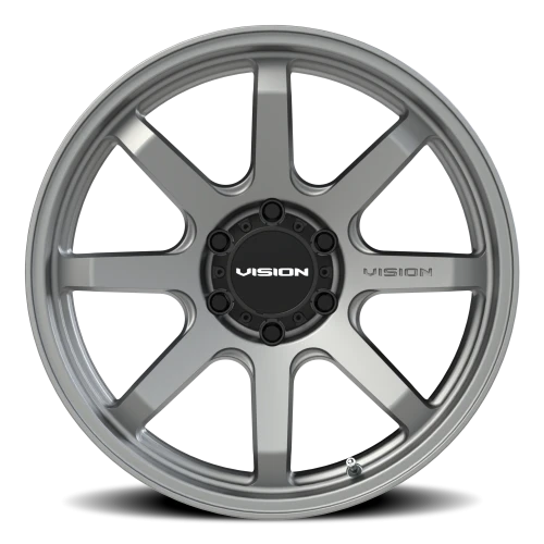 Vision 351 20x9 +10 6x139.7mm 106.2mm Satin Grey