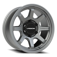 Vision 351 16x8 +0 6x139.7mm 110mm Satin Grey