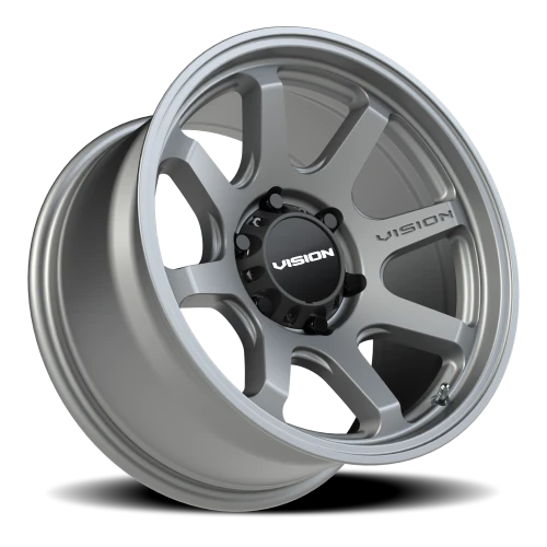Vision 351 17x8.5 +10 6x135mm 87.1mm Satin Grey