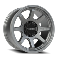 Vision 351 17x9 -12 6x139.7mm 106.2mm Satin Grey