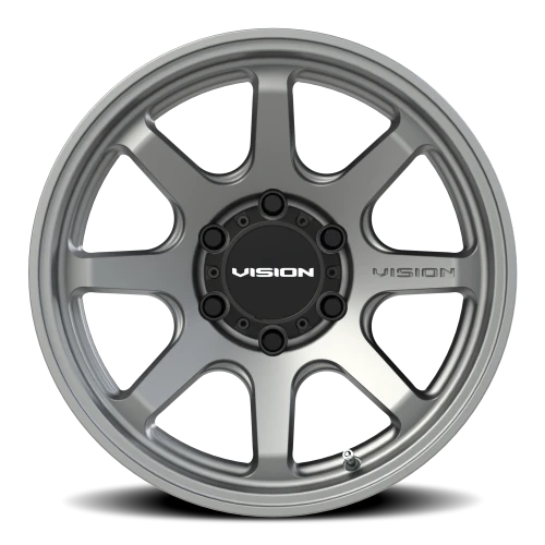 Vision 351 17x9 -12 6x139.7mm 106.2mm Satin Grey