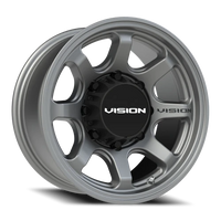 Vision 351 16x8 +0 8x165.1mm 125.2mm Satin Grey