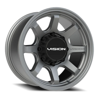 Vision 351 17x8.5 +18 8x170mm 125.2mm Satin Grey