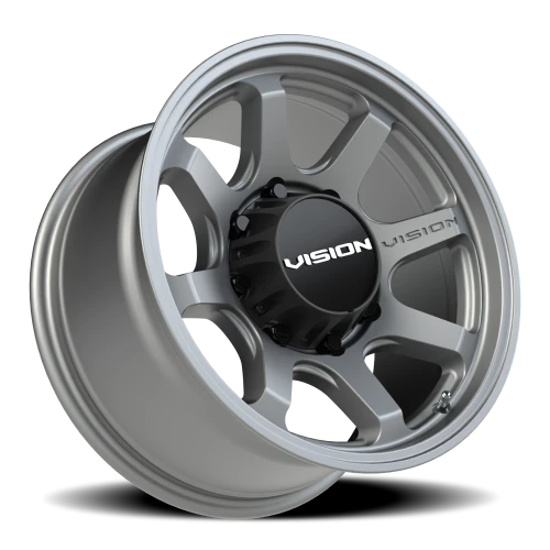 Vision 351 17x9 +0 8x165.1mm 125.2mm Satin Grey